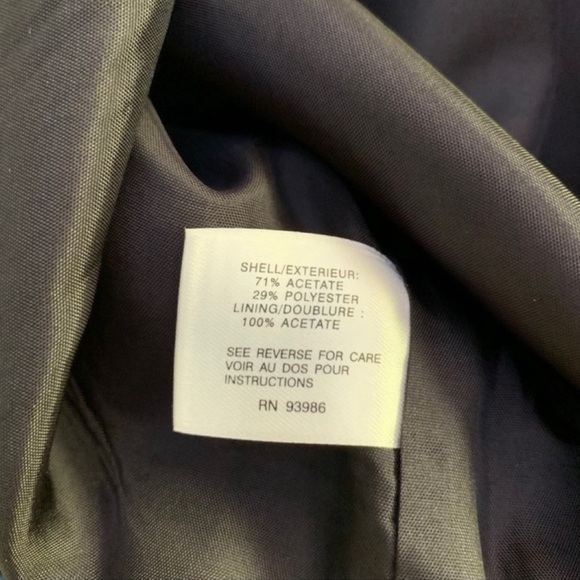 VINTAGE CASUAL CORNER BLACK EVENING DRESS SIZE 10 - Picture 11 of 14